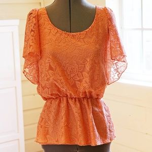 Orange Blouse